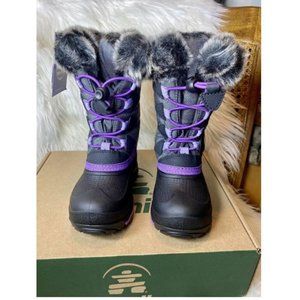 Kamik Snowgypsy 3 Snow Boots Toddler size 8 Youth Gray Orchid -40 F
